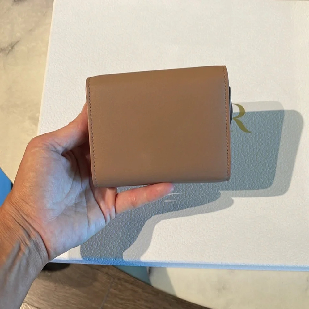 Dior saddle wallet